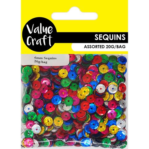 SEQUINS MULTI COLOURED AB 20G