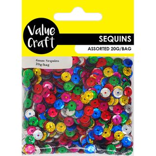 SEQUINS MULTI COLOURED AB 20G