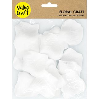 Botanicals Rose Petals White 55Mm 145Pc