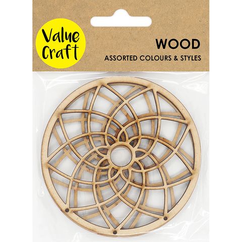 CRAFT WD DREAM CATCHER 90MMX90MM NAT 2PC