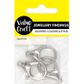 JF GIANT LOBSTER CLASP SILVER 3PCS