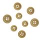 BUTTONS WOOD 1.5-2CM ASST NATURAL 40PC