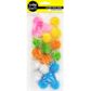 POM POMS GLITTER ASST PASTELS 20PC