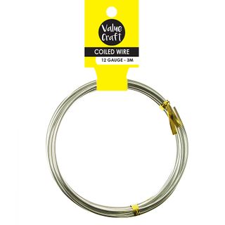 CRAFT WIRE 12G SILVER 3M
