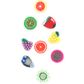 POLYMER CLAY BEAD 10MM FRUIT ASST 30PC