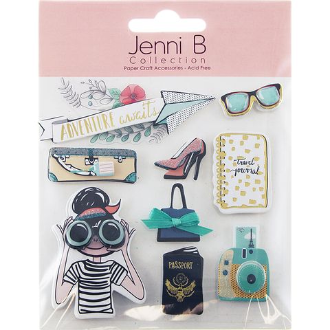 Jenni B Adventure Awaits 9Pcs