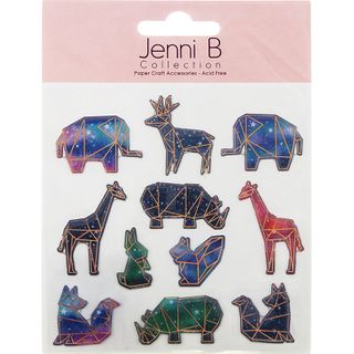Jenni B Geometric Animals 11Pcs