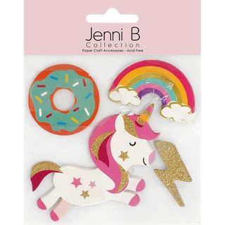 Assorted Unicorn Magic Die Cuts 20 Pc