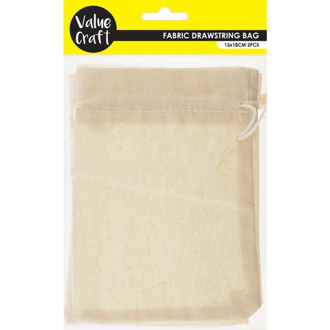 CRAFT BAGS 13CMX18CM 2PCS