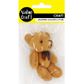 CRAFT TEDDY BEAR LIGHT BROWN 1PC