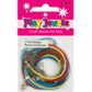 Jf Nlace Waxed Cord Blu-Grn-Yel-Red 5Pcs