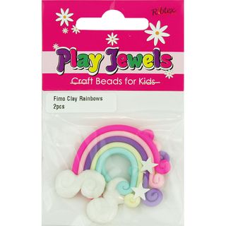 Poly Clay Rainbow 2Pcs