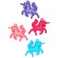 Charms Plastic Unicorn Pastel 4Pcs