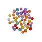Bead Vp 8-10Mm Plastic Round Asst 125G