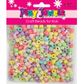 Bead Vp 6mm Pony Pastel Asst 125G