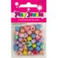 Bead 12Mm Plastic Heart Pastel Asst 20G
