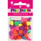 Bead 14Mm Heart Fluro Bright Asst 20G