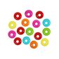 Bead Vp 16mm Dnut Bright Asst 125G