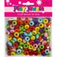 Bead Vp 14Mm Facet Dnut Bright Asst 125G