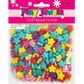 Bead Vp 15Mm Flower Bright Asst 125G
