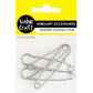 JF KILT PINS 64MM SILVER 4PCS