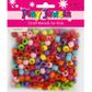 Bead Vp 12Mm Round Bright Asst 125G