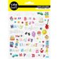 STICKERS HAPPY BIRTHDAY  BALLOONS 1 SH