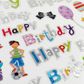 STICKERS HAPPY BIRTHDAY  BALLOONS 1 SH