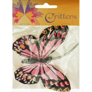 Butterfly 11.5x9cm Soft Pink 1Pc