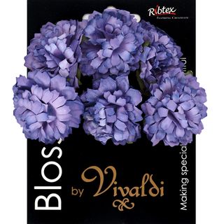 Purple Carnation Flowers 1Bunch 6 Pc