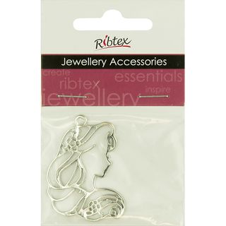 Charm - Laser Princess Silver 1Pc