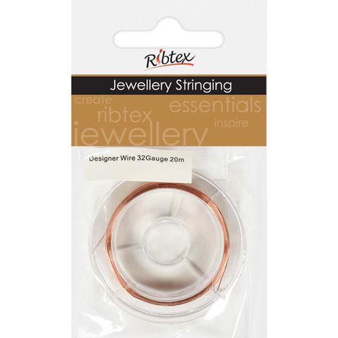 Designer Wire 32Gauge Copper 20m