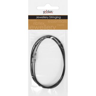 Tiger Tail Necklace Black 3Pcs