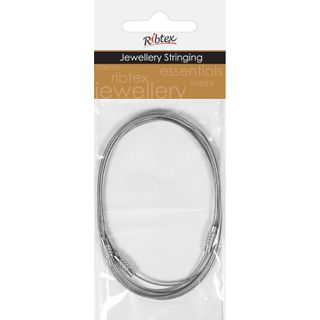 Tiger Tail Necklace Silver 3Pcs