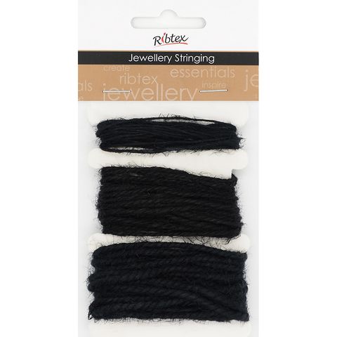 Black Jute Cord   3X3M