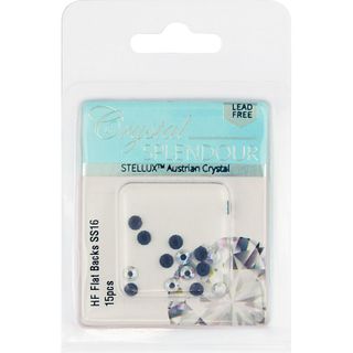 Stellux Hf Flat Backs Ss16 15Pc Cry Ab