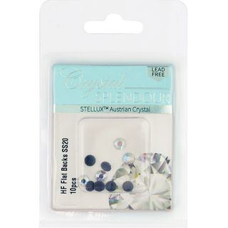 Stellux Hf Flat Backs Ss20 10Pc Cry Ab