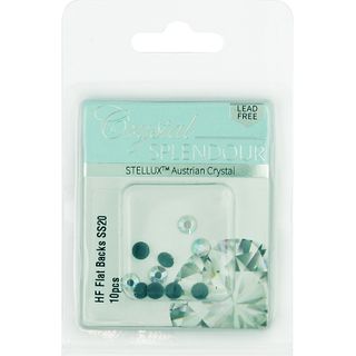 Stellux Hf Flat Backs Ss20 10Pc Cry Ab