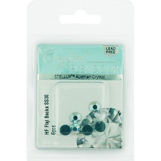 Stellux Hf Flat Backs Ss30 6Pc Cry Ab