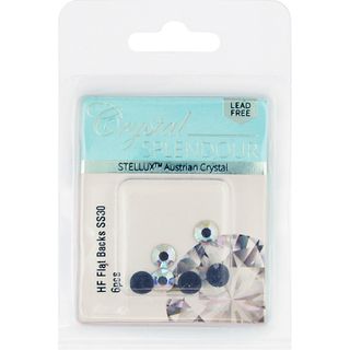 Stellux Hf Flat Backs Ss30 6Pc Cry Ab