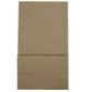 BAGS W GUSSET PAPER 21X12X8CM BROWN 10PC