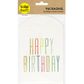 Bag Paper 19X12Cm-Happy Birthday Prt 6Pc