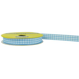 RIB 10MM GINGHAM BLUE 3M