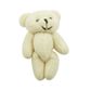 CRAFT TEDDY BEAR WHITE 1PC