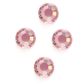 Stellux Hf Flat Backs Ss34 4Pc Lt Rose