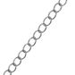 Chain Twisted Oval Link 14x11mm Silver
