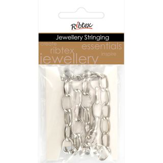 Chain Twisted Oval Link 12x7mm Silver