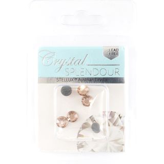 Stellux Hf Flat Backs Ss30 6Pc Lt Peach