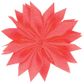 Flower Chiffon Coral Embellishments 4Pc