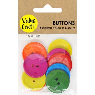 Pack of 150 Buttons Colourful Buttons Children Buttons for Crafts Plastic  Craft Buttons Resin Buttons Round Sewing Buttons Small Buttons for Crafts 2